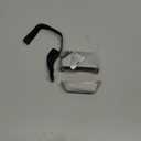 Aulumu A09 Geometric AirPods Pro 2 Case [2nd/1st Generation] with Lock | Protective Cover with Nylon Buckle | Alloy Armour | Compatible with Apple AirPods Pro(2023/2022/2019) - Gray