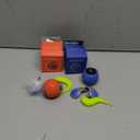 2Packs Speedy 2.0 Tail Cat Toys for Bored Indoor Adult Cats,2025 New Generation Interactive Cat Toys for Indoor Cats,Automatic Moving Ball with Tail,Blue and Orange