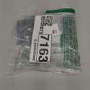 MewuDecor 1/4-20 x 2 Flat Head Socket Head Screw Furniture Bolts Countersunk Connector Screws, Stainless Steel 18-8 (304), Black Oxide, Fully Threaded, 25 PCS