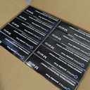 FINITEX - Black Nitrile Disposable Gloves, Exam Gloves, Powder-free, Latex-free, 3mil, 1000PCS (Medium)