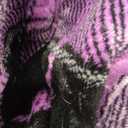 Electric Blanket Heated Throw, Soft Flannel 50"x60" Plaid Heating Blanket with 8 Hours Auto Off 10 Fast Heating Levels Machine Washable Sherpa Heated Blanket with Overheating Protection Purple