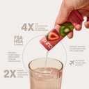 Cure Hydration | Plant-Based Electrolyte Drink Mix | No Added Sugar | FSA-HSA | Dehydration Relief Powder Made with Coconut Water | Non-GMO | Vegan | Pouch of 14 Packets - Tropical Punch