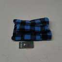 Kuoser Dog Winter Coat, Windproof Dog Fleece Jacket British Style Plaid Cold Weather Doggie Vest Coats, Reversible Cozy Warm Pet Clothes Apparel for Large Size Dogs L, Blue