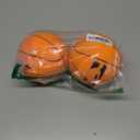 Franklin Sports NBA 5 Foam Basketball - (2) Mini Soft Foam Youth Basketballs - Indoor + Outdoor Toy Basketballs for Kids - Perfect Mini Hoop Ball - 2 Pack - Orange
