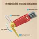 Swicado 3 in 1 Cup Lid Cleaning Brush - 2025 New Multifunctional Tool for Thorough Cleaning of Bottles, Cups, and Tight Spaces - Ideal for Home & Kitchen