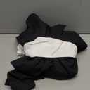 Kosgraiy Colonial Prairie Costume Dress for Girl, Kid Manor Maid Dress, Victorian Maid Costume, Girl Pilgrim Outfit, Black, M/ 130