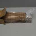 Cordless Bamboo Roman Shades for Windows, Blinds Size (22.5" W 48" H) Colour (Highfield Teak)