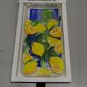 MOSNOVO for iPhone 17 Pro Max Case | Military Grade 6.6ft Drop Tested | Camera Control | Clear with Lemon Design