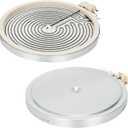316291200 WB30T10146 12in Range Radiant Surface Element, for GE Kenmore Frigidaire Electric Stove, 12" Single Surface Element Replaces WB30T10134 AP4484423 PS2370249 EAP2370249-2 318198827 5304510566 (316291200)