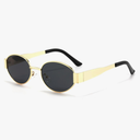 Sunglasses For Women And Men UV400 Sun Glasses Alloy Oval Eyewear