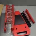 10-Piece Socket and Wrench Organizer Set, 8PC Socket Organizer Tray and 2PC 24-Slot Magnetic Wrench Organizer, for 1/4", 3/8", 1/2" Drive SAE and Metric, Toolbox Drawer Storage, Tools Not Included