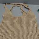EIMMBD Crochet Bags for Women Beach Totes Bags Aesthetic Summer Tote Shoulder Hippie Bag Knit Bag (Standard Khaki)