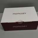 Momcozy M5 Smart APP Controlled Wearable Breast Pump, Hands-Free Wireless Electric Pump, 3 Modes 9 Suction Levels, BPA-Free, Portable Lightweight, 24mm Flange, 2-Pack Cozy Red