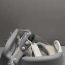 Jool Baby Potty Training Seat with 2 Step Ladder for Toddlers - Splash Guard, Adjustable Height (Gray)