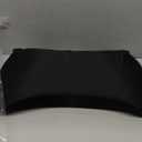 Benazcap Lumbar Support Pillow for Car, Lower Back Support Pillow for Sciatica & Back Pain Relief, 2 in 1 Memory Foam Seat Cushion for Office Chair, Car Seat - Black (Large)