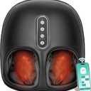 Nekteck Shiatsu Foot Massager with Heat, Foot Massager Machine for Plantar Fasciitis, Neuropathy Pain, Deep Kneading, Air Compression, Remote APP Control, Gifts for Mom Her Him, Fits Up to 13"