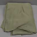 Simplebrand Ava Sage Green Blackout Curtains for Bedroom 63 Inch Length 2 Panels Set, Solid Thermal Insulated Energy Saving Rod Pocket Window Treatment Curtains Blackout Drapes, W40 x L63 Inch, Sage