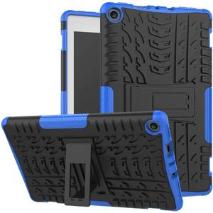 for Kindle Fire hd 8 Case 2017/2018 Release 7th/8th Generation,Kickstand Heavy Duty Cover [ NOT fit HD 8 Tablet 12th/10th Gen 2022/2020 Release] (Blue) 