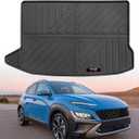 Custom for 2018-2023 Hyundai Kona Cargo Mats Trunk Liner All Weather TPE Protection Mat Accessories (for 2018-2023 Hyundai Kona)