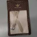 Wearlizer Compatible with Fitbit Charge 6/Charge 5 Bands - Slim Leather Watch Band Accessories for Women & Men, Beige