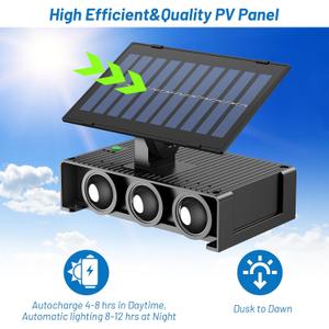 Sunvivo Solar Wall Lights Outdoor,Cordless,Waterproof IP65,Adjustable PV Panel,Up and Down Lamp Wall Sconce Deco Light for Exterior Wall Garage Fence Yard Patio Caf Pub-1 Pack RGB(red,Green,Blue) (Large, Multicolor)