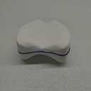 Knee Pillow for Side Sleepers for Back Pain,Leg Pillow for Side Sleepers, Memory Foam Cushion Knee Support Pillows,Pain Relief, Pregnancy Travel Pillow with Extra Washable Cover (One Size, White)