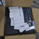 Wellmet Large Crystal Chandelier, Luxury 7-Tier Crystal Chandelier, Black Crystal Chandelier for Living Room, Dining Room, Porch, Entryway, Hallway, Restaurant, 31''W (32 inches)