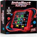 Electronic Light-Up Activity Pad for Kids Ages 6-12+ | 8-in-1 Handheld Game | Brain & Memory Games | Great Gift Ideas for Boys and Girls. Focus Training | Educational Travel Toy