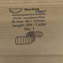 HVAC insulated-flex 4in,  length 25ft, 1 count