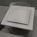 Bathroom Exhaust Fan with 3CCT LED Light, Ultra-Quiet 1.0 Sone & Effective Ventilation at 100 CFM, Easy Retrofit Without Attic Access for Moisture and Odor Control