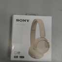 Sony WH-CH520 Wireless Headphones Bluetooth On-Ear Headset with Microphone and up to 50 Hours Battery Life with Quick Charging, Cappuccino