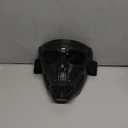 Skull Mask Full Face Tactical Masks for CS Survival Games Shooting Cosplay Movie Paintball Halloween Scary Masks (Black)