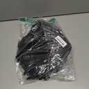 ICEFANG Tactical Dog Harness, Medium Size,2X Metal Buckle,Working Dog MOLLE Vest with Handle,No Pulling Front Leash Clip,Hook and Loop Panel (Black,M (Pack of 1))