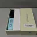 NUMOYA Go Brush Pro 2026 Upgrade Portable Cordless Hair Straightener Brush for Women (Blue)