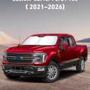 EcoNour Ford F150 Windshield Sun Shade 2021-2024 2025 2026 Custom Fit Sunshade for Lariat, King Ranch, Platinum, XL, XLT, Limited, Raptor Front Windshield Sunshade, Car Accessories