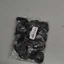 HKACSTHI 30 Pieces Mini Western Cowboy Hat Cowgirl Hat Doll Hats Plastic Cute Doll Hats Decoration Accessories for Party (Black)