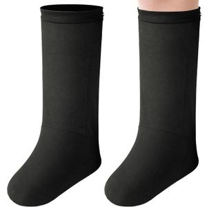 2 Pcs Large Size Leg Cast Cover with Zipper-Below The Knee Cast Sock Covers-Stretchy Leg Cast Sleeve for Men Women Plaster Protection Anti-Scratch