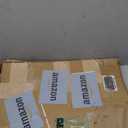 21" Lazy Susan Oak Wood Turntable Organizer for Cabinet, Farmhouse Round Wooden Large Lazy Susan Organization and Storage for Dining Table, Pantry, Kitchen, Countertop, Cupboard, Home Decor (Brown & Black)