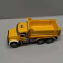 Car Toys for Toddlers, Dump Truck Toy with 1 Self-Lifting Bed, Lights Music Toy Trucks Construction Vehicle with 2 Opening Doors,Toys for 3 4 5 6 Year Old Boy Girl, Kids Christmas Birthday Gifts