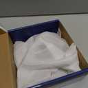 High Pressure Shower Head - Anti-Clogging Silicone Nozzles - 2.5 GPM Removable Restrictor - Easy to Clean Adjustable Replacement - easy to install with Plumbers Tape - 6 inch - Brushed Nickel Finish