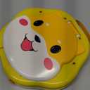 SunnySmile Travel Potty for Toddler,Portable Toilet for KidsPotty Training Toilet Seat Applicable to TravelCamping, Outdoor, IndoorWith 45 Potty BagsCartoon Design, Children Will Like it More