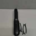 Cordless Hair Straightener, Portable Flat Iron for Travel, 2 in 1 Hair Styling Tools for straightening and Curling, Lightweight on-The-go, 4000 mAh Battery, Fast USB-C Charging (Black)