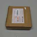 upsimples 6x6 Picture Frame Set of 3, Made of High Definition Glass for 4x4 with Mat or 6x6 Without Mat, Wall and Tabletop Display Photo Frames, Black