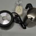 Maestri House Milk Frother, 4-in-1 Electric Milk Steamer and Frother, 16.9OZ 600W Smart Touch Control Hot and Cold Foam Maker, Memory Function for Latte, Cappuccinos, Warm Milk, Hot Chocolate Milk (Black)