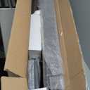 Fredbeck 10FT Rolling Library Aluminium Step Ladder 120" with 4FT Sliding Hardware Track Kit Bottom Wheel Included,for Kitchen,Loft,Warehouses,Bookstore,Atti,Dressing Room,Metal Black