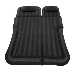 Inflatable Bed Mattress Car Bed Truck Air Mattress Back Seat Sleeping Beds Quick Inflation Travel Bed with Air Pump Comfortable for Camping Fits Most Car Tent SUV Sedan Pickup Back Seat (black)