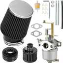 YOXUFA High Efficiency Carburetor for Coleman CT100U CC100X SK100 Predator 79cc 97cc 100cc Engine Mini Bike Go Kart Powermate edger 152F 154F 156F GEN1100 Generator Pump Water Parts