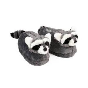 Happy Feet Animal Slippers for Adults and Kids, Cozy and Comfortable, Sturdy Rubber Soles, Thick 1-Inch Memory Foam Footbed, Non-Skid Bottoms, Plush Velvety Material Slippers, As Seen on Shark Tank L