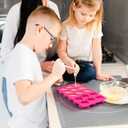 Amosfun Flamingo Cake Mold Set 2 Pcs Silicone Baking Molds for Diy Cakes Desserts Candy and Ice Shapes Non-Stick Flexible 8.5 Inch