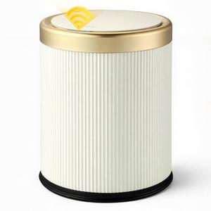 Automatic Bathroom Trash Can with Lid,Motion Sensor Trash cans Smart